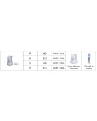 Wkłucie do pompy insulinowej MMT-242A 6 mm | MiniMed Mio Advance