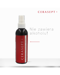 Cerasept+ Antybakteryjny Płyn Do Uszkodzonej Skóry, Na Odleżyny 100ml Ropiejąca Rana