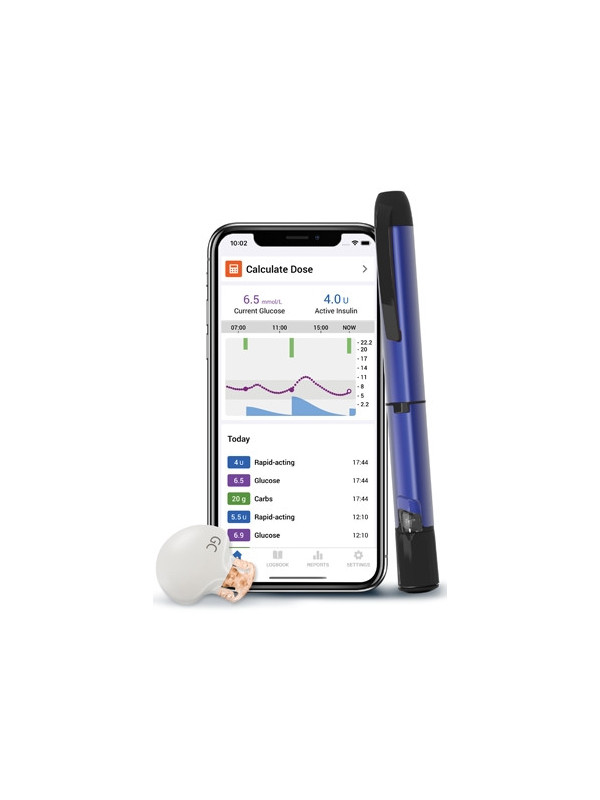 Inpen do podawania insuliny Medtronic mmt-105elgyw1 szary